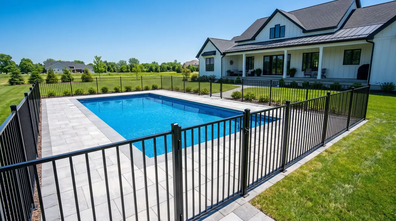 Pool fence
