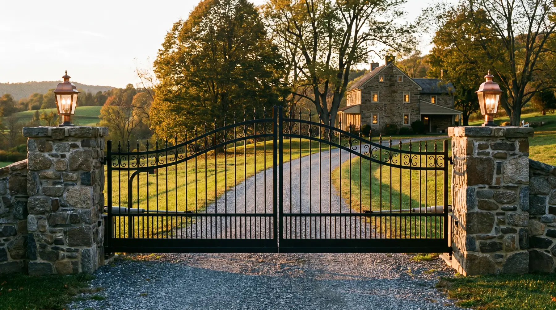 Driveway Gates fence