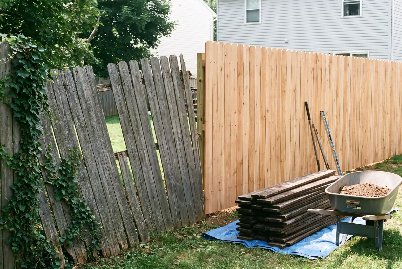 Fence Replacement fence